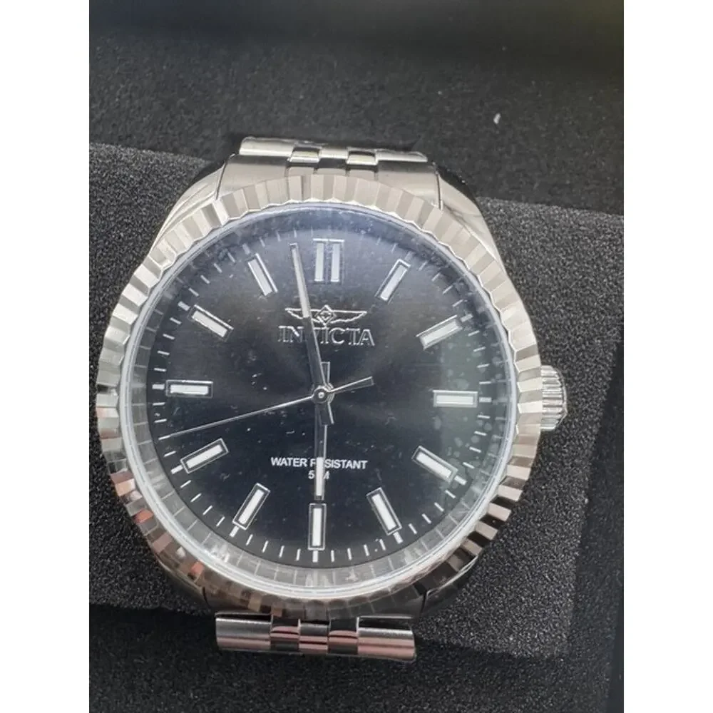 Invicta Specialty Quartz Black Dial Men's Watch 47478 BRAND NEW WITH TAGS